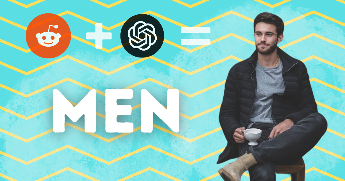 Man sitting down drinking coffee Thinking