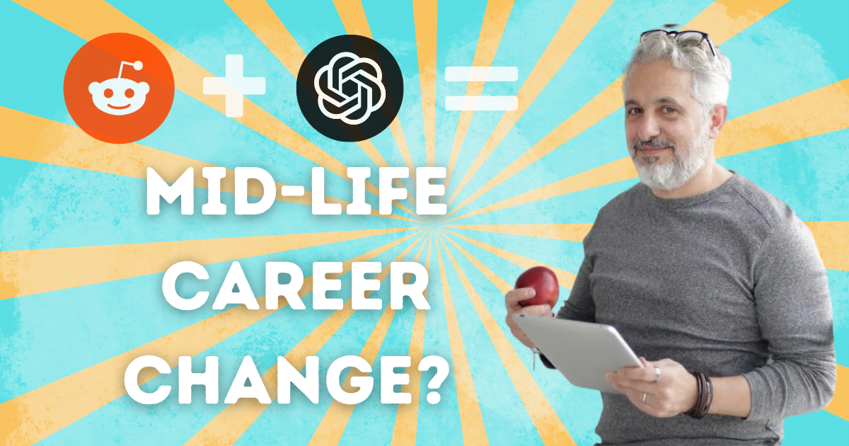 Man holding an apple, smiling